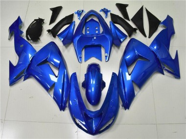 Blau Kawasaki ZX10R 2006-2007 Verkleidungen