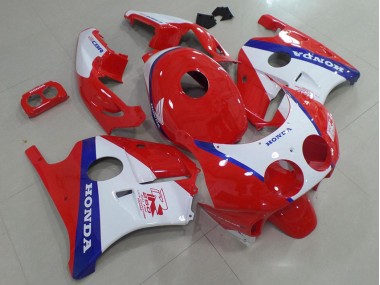 Blau Rot Weiß Honda CBR 250 RR MC22 1991-1998 Verkleidungen