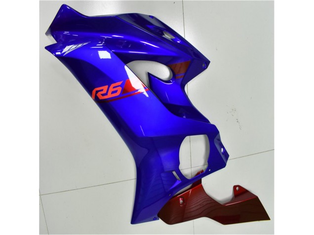 Blau Rot Yamaha R6 2017-2023 Verkleidungen Blau Rot Yamaha R6 2017-2023 Verkleidungen
