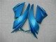 Blau Schwarz Kawasaki ZX6R 2009-2012 Verkleidungen Blau Schwarz Kawasaki ZX6R 2009-2012 Verkleidungen