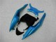 Blau Schwarz Kawasaki ZX6R 2009-2012 Verkleidungen Blau Schwarz Kawasaki ZX6R 2009-2012 Verkleidungen