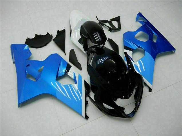 Blau Schwarz Suzuki GSXR 600 / 750 K4 2004-2005 Verkleidungen & Plastik Blau Schwarz Suzuki GSXR 600 / 750 K4 2004-2005 Verkleidungen & Plastik