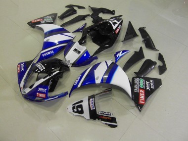 Blau Schwarz Yamaha R1 2012-2014 Verkleidungen