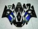 Blau Schwarz Yamaha R6 1998-2002 Verkleidungen Blau Schwarz Yamaha R6 1998-2002 Verkleidungen