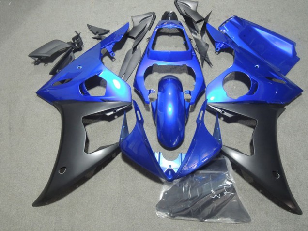 Blau Schwarz Yamaha R6 2003-2005 Verkleidungen Blau Schwarz Yamaha R6 2003-2005 Verkleidungen
