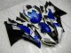 Blau Schwarz Yamaha R6 2008-2016 Verkleidung Blau Schwarz Yamaha R6 2008-2016 Verkleidung