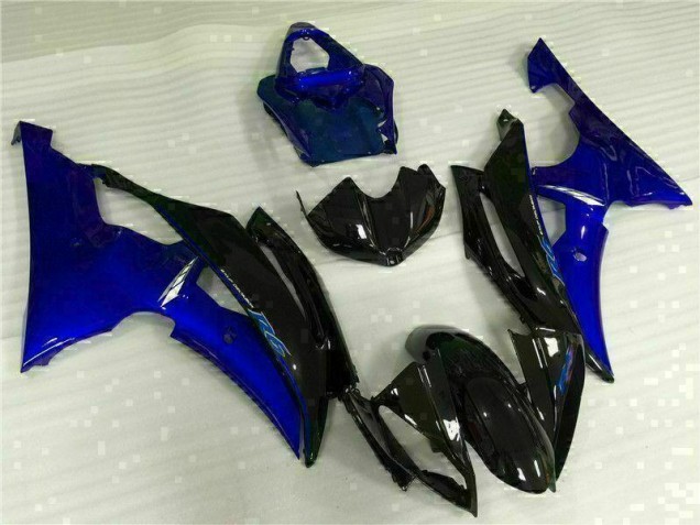 Blau Schwarz Yamaha R6 2008-2016 Vollverkleidung Blau Schwarz Yamaha R6 2008-2016 Vollverkleidung