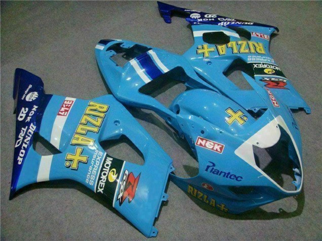 Blau Suzuki GSXR 1000 K3 2003-2004 Verkleidungen Blau Suzuki GSXR 1000 K3 2003-2004 Verkleidungen