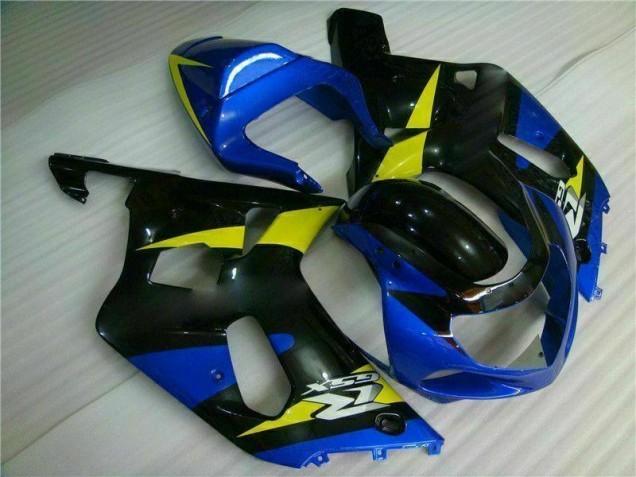 Blau Suzuki GSXR 600 / 750 K1 K2 K3 2001-2003 Verkleidung Blau Suzuki GSXR 600 / 750 K1 K2 K3 2001-2003 Verkleidung