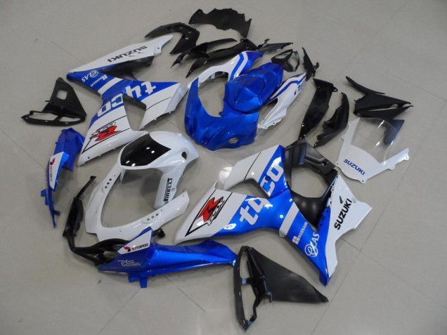 Blau Tyco Suzuki GSXR 1000 K9 2009-2016 Vollverkleidung Blau Tyco Suzuki GSXR 1000 K9 2009-2016 Vollverkleidung