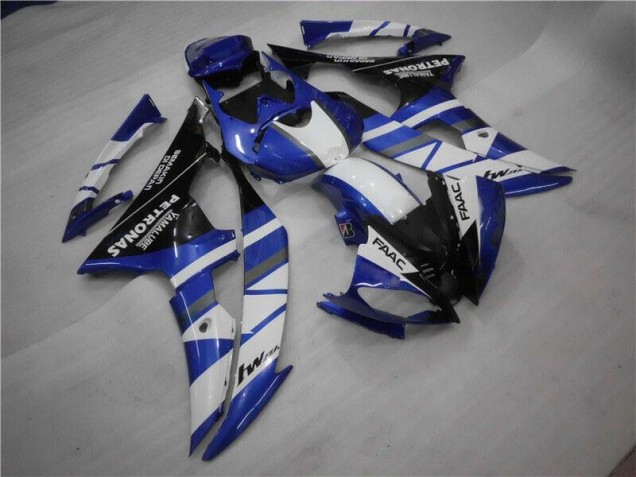 Blau Weiß FAAC Yamaha R6 2008-2016 Verkleidungen Blau Weiß FAAC Yamaha R6 2008-2016 Verkleidungen