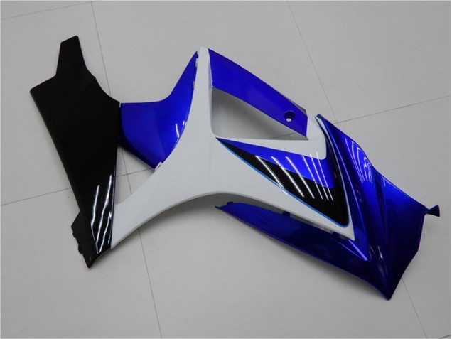 Blau Weiß Schwarz Suzuki GSXR 1000 K7 2007-2008 Verkleidungen Blau Weiß Schwarz Suzuki GSXR 1000 K7 2007-2008 Verkleidungen