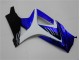 Blau Weiß Schwarz Suzuki GSXR 1000 K7 2007-2008 Verkleidungen Blau Weiß Schwarz Suzuki GSXR 1000 K7 2007-2008 Verkleidungen