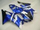Blau Weiß Schwarz Yamaha R6 2008-2016 Verkleidung Blau Weiß Schwarz Yamaha R6 2008-2016 Verkleidung