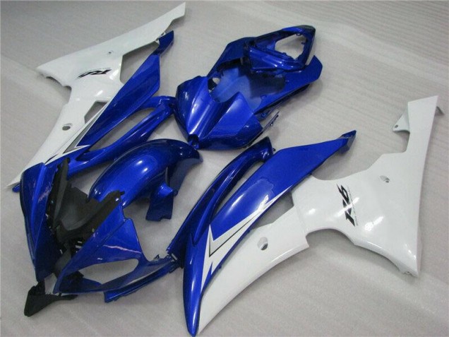 Blau Weiß Schwarz Yamaha R6 2008-2016 Verkleidungen Blau Weiß Schwarz Yamaha R6 2008-2016 Verkleidungen