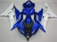 Blau Weiß Schwarz Yamaha R6 2008-2016 Verkleidungen Blau Weiß Schwarz Yamaha R6 2008-2016 Verkleidungen