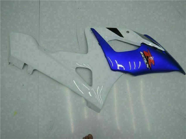 Blau Weiß Suzuki GSXR 1000 K5 2005-2006 Verkleidungen Blau Weiß Suzuki GSXR 1000 K5 2005-2006 Verkleidungen