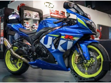 Blau Weiß Suzuki GSXR 1000 K9 2009-2016 Verkleidungen