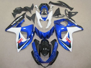 Blau Weiß Suzuki GSXR 1000 K9 2009-2016 Vollverkleidung
