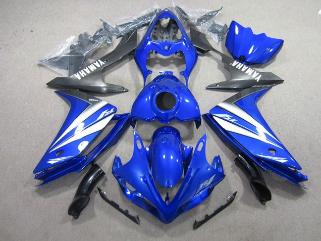 Blau Weiß Yamaha R1 2007-2008 Verkleidungen Blau Weiß Yamaha R1 2007-2008 Verkleidungen