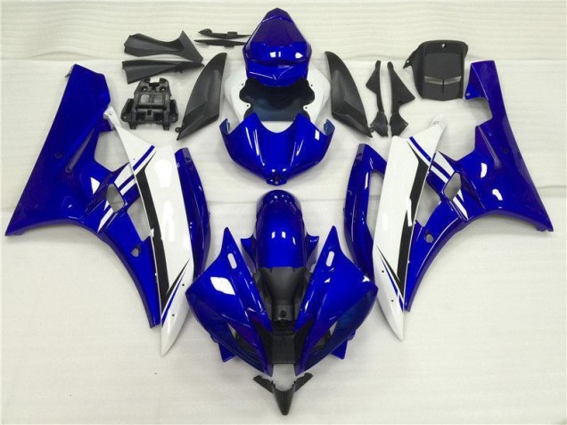 Blau Weiß Yamaha R6 2006-2007 Verkleidungen & Plastik Blau Weiß Yamaha R6 2006-2007 Verkleidungen & Plastik