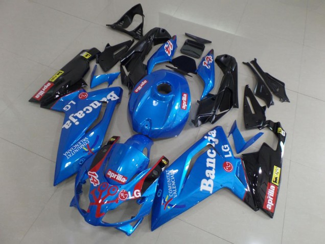 Blau und Schwarz Aprilia RS 125 2006-2011 Verkleidungen Blau und Schwarz Aprilia RS 125 2006-2011 Verkleidungen
