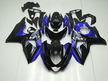 Blau und Schwarz Suzuki GSXR 1000 K9 2009-2016 Verkleidungen