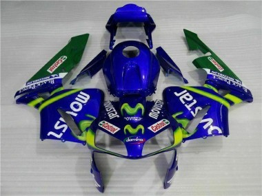 BlauGrün Movistar Castrol Honda CBR 600 RR 2003-2004 Verkleidungen