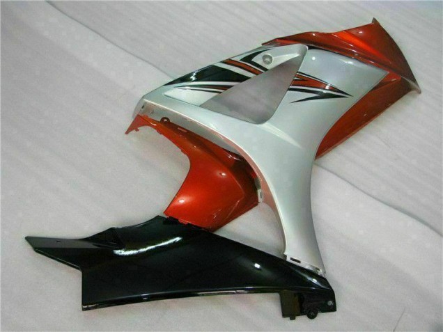 Braun Silber Suzuki GSXR 1000 K7 2007-2008 Verkleidungen Braun Silber Suzuki GSXR 1000 K7 2007-2008 Verkleidungen