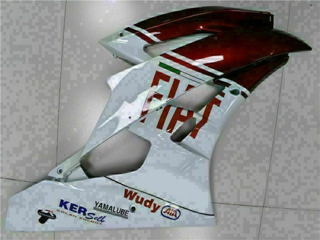 Braun Weiß Yamaha R6 2006-2007 Verkleidungen Braun Weiß Yamaha R6 2006-2007 Verkleidungen