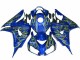 Gelb Flamme Blau Honda CBR 1000 RR 2006-2007 Verkleidungen Gelb Flamme Blau Honda CBR 1000 RR 2006-2007 Verkleidungen