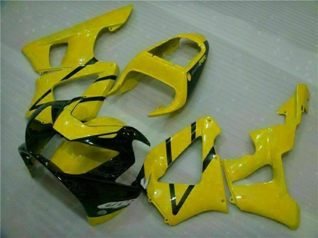 Gelb Honda CBR 900 RR 929RR 2000-2001 Verkleidungen Gelb Honda CBR 900 RR 929RR 2000-2001 Verkleidungen