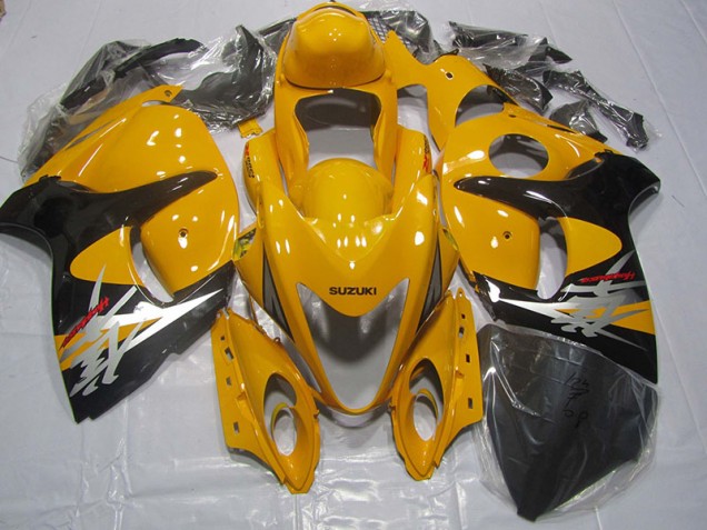 Gelb Schwarz Suzuki GSXR 1300 Hayabusa 2008-2019 Verkleidungen Gelb Schwarz Suzuki GSXR 1300 Hayabusa 2008-2019 Verkleidungen