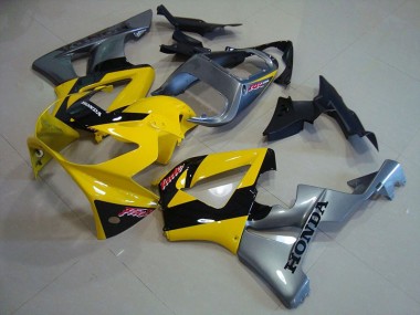 Gelb Silber Honda CBR 900 RR 929 2000-2001 Verkleidungen