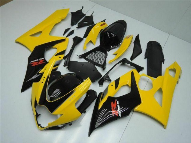 Gelb Suzuki GSXR 1000 K5 2005-2006 Verkleidungen Gelb Suzuki GSXR 1000 K5 2005-2006 Verkleidungen