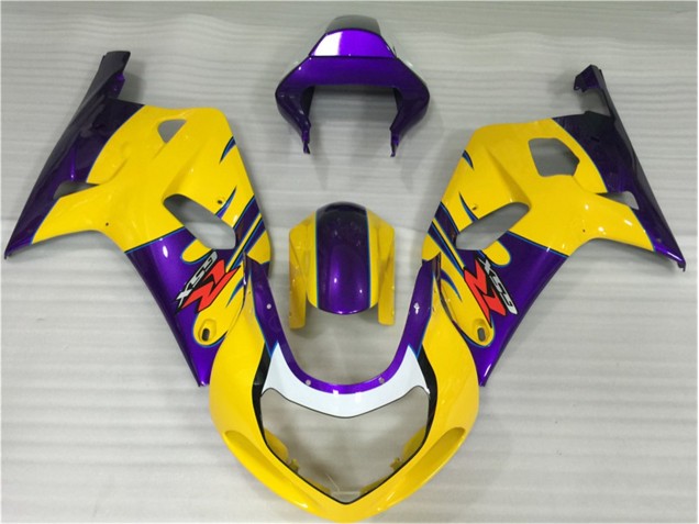 Gelb Suzuki GSXR 600 / 750 K1 K2 K3 2001-2003 Verkleidungen Gelb Suzuki GSXR 600 / 750 K1 K2 K3 2001-2003 Verkleidungen