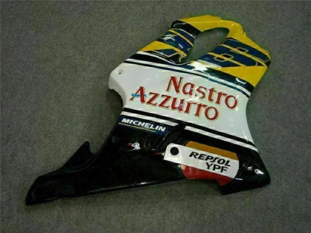 Gelb Weiß Honda CBR 600 F4i 2001-2003 Verkleidungen Gelb Weiß Honda CBR 600 F4i 2001-2003 Verkleidungen