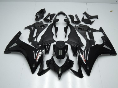 Glänzend Schwarz Honda CBR 500 RR 2013-2015 Verkleidungen