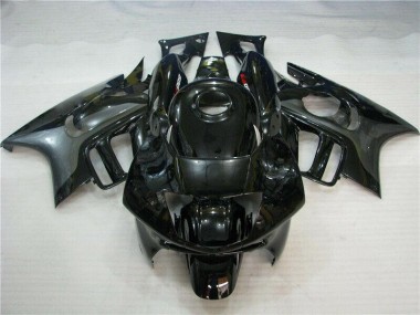 Glänzend Schwarz Honda CBR 600 F3 1995-1998 Verkleidungen