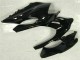 Glänzend Schwarz Kawasaki ZX10R 2003-2005 Verkleidungen Glänzend Schwarz Kawasaki ZX10R 2003-2005 Verkleidungen