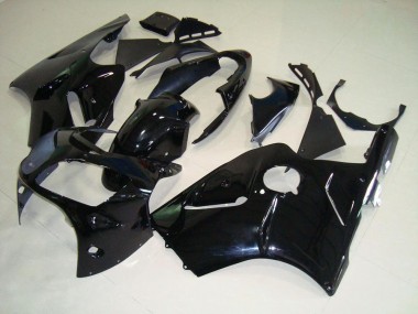 Glänzend Schwarz Kawasaki ZX12R 2000-2001 Verkleidungen