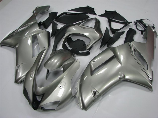 Grau Kawasaki ZX6R 2007-2008 Verkleidungen Grau Kawasaki ZX6R 2007-2008 Verkleidungen
