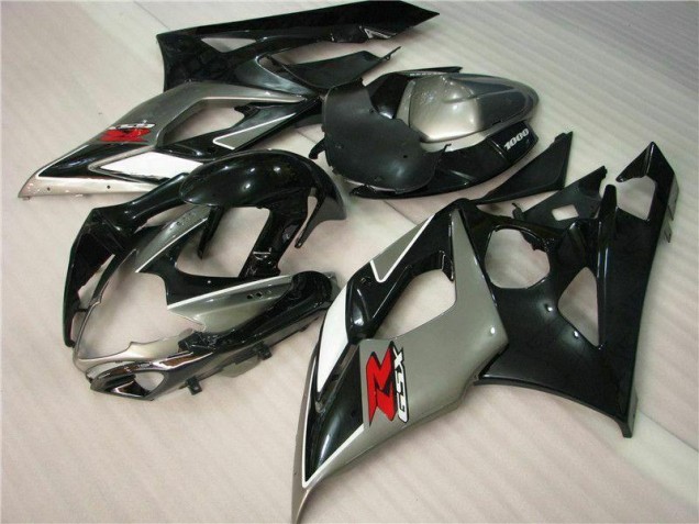 Grau Schwarz Suzuki GSXR 1000 K5 2005-2006 Verkleidungen Grau Schwarz Suzuki GSXR 1000 K5 2005-2006 Verkleidungen