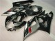 Grau Schwarz Suzuki GSXR 1000 K5 2005-2006 Verkleidungen Grau Schwarz Suzuki GSXR 1000 K5 2005-2006 Verkleidungen