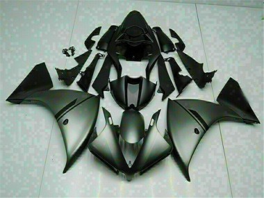 Grau Schwarz Yamaha R1 2012-2014 Verkleidungen