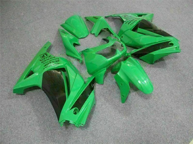 Grün Kawasaki EX250 2008-2012 Verkleidung Grün Kawasaki EX250 2008-2012 Verkleidung