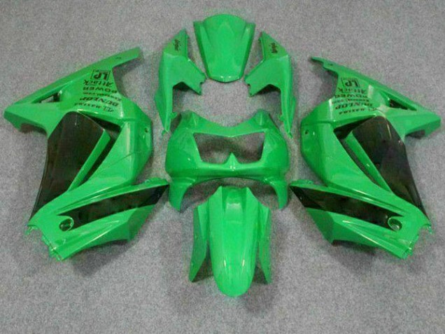 Grün Kawasaki EX250 2008-2012 Verkleidung Grün Kawasaki EX250 2008-2012 Verkleidung