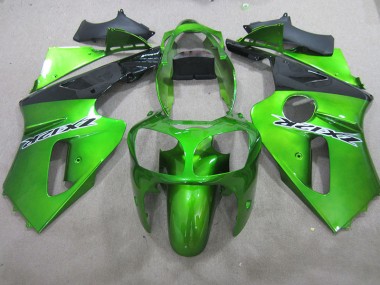 Grün Kawasaki ZX12R 2000-2001 Verkleidung