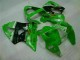 Grün Schwarz Kawasaki ZX6R 2000-2002 Verkleidungen & Plastik Grün Schwarz Kawasaki ZX6R 2000-2002 Verkleidungen & Plastik