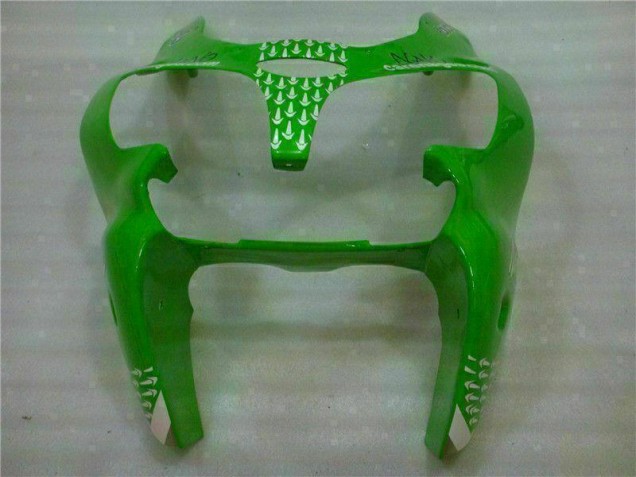 Grün Schwarz Kawasaki ZX6R 2000-2002 Verkleidungen & Plastik Grün Schwarz Kawasaki ZX6R 2000-2002 Verkleidungen & Plastik